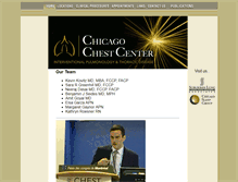 Tablet Screenshot of chestcenter.com